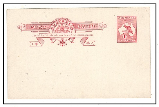 AUSTRALIA - 1913 1d red 