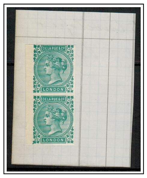 COLONIAL PROOFS - 1885 THOMAS DE LA RUE 