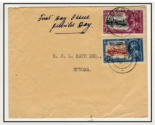 K.U.T. - 1935 30c and 1/- 