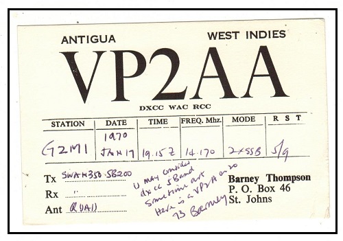 ANTIGUA - 1970 use of 