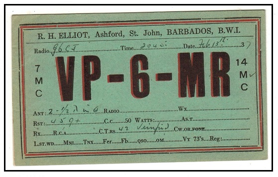 BARBADOS - 1937 