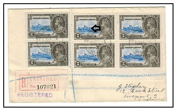 TRINIDAD AND TOBAGO - 1935 2c (x6) 