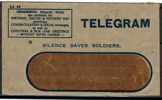 AUSTRALIA - 1943 SILENCE SAVES LIVES 