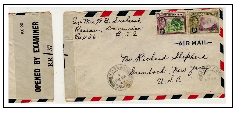 DOMINICA - 1945 