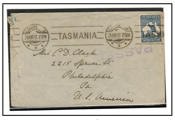 AUSTRALIA - 1917 2 1/2d 