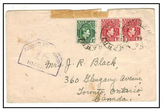 NIGERIA - 1940 2 1/2d rate 