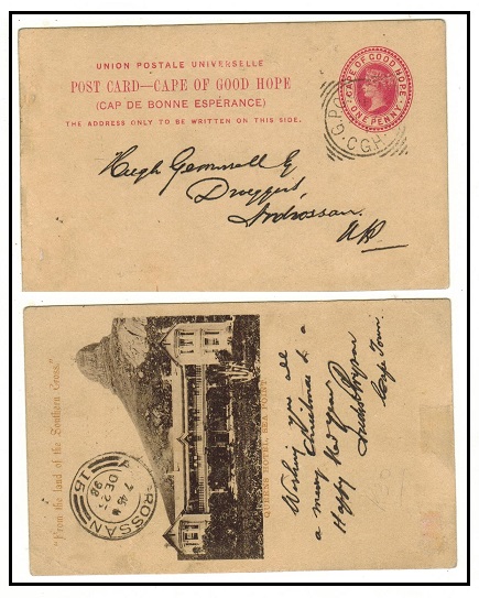 CAPE OF GOOD HOPE - 1898 1d carmine 