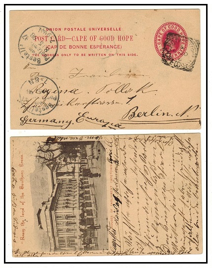 CAPE OF GOOD HOPE - 1898 1d carmine 