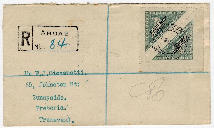 SOUTH WEST AFRICA - 1930 4d 