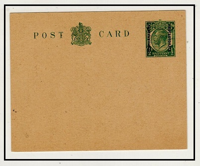 BECHUANALAND - 1921 1/2d green PSC unused.  H&G 6.