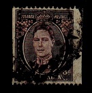 AUSTRALIA - 1941 3d (SG 187) used and IMPERFORATE at right.