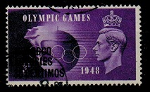 MOROCCO AGENCIES - 1948 30c on 3d violet 
