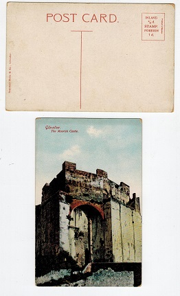 GIBRALTAR - 1920 (circa) range of 5 unused early postcards.