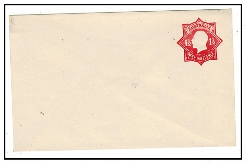 AUSTRALIA - 1918 1 1/2d red PSE unused.  H&G 9a.