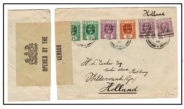 Ceylon - British commonwealth postal history specialists