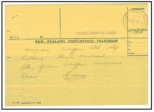 NEW ZEALAND - 1948 use of 