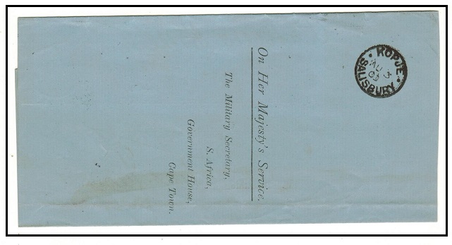 RHODESIA - 1901 use of 