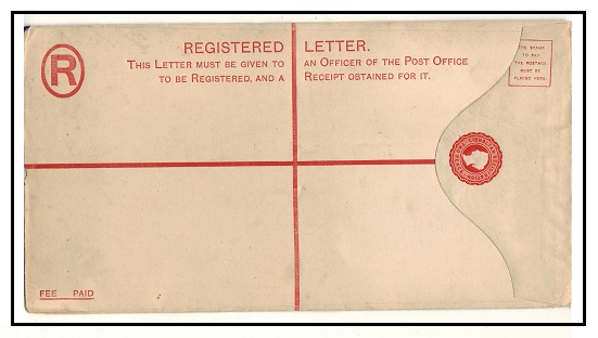 GIBRALTAR - 1898 2d scarlet RPSE (size K) unused.  H&G 10d.
