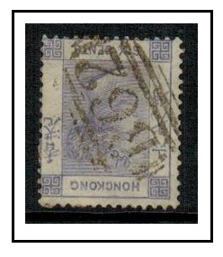 HONG KONG - 1863 6c lilac cancelled 