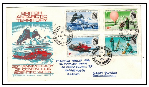 BR.ANTARCTIC TERRITORY - 1969 