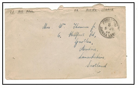 SIERRA LEONE - 1946 stampless 