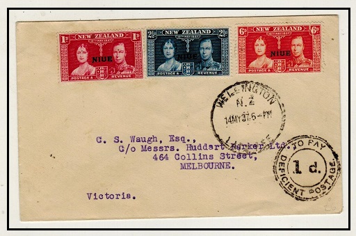 NEW ZEALAND - 1937 unaccepted 