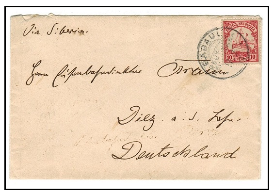 NEW GUINEA - 1913 10pfg German 