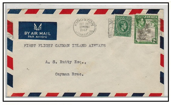 CAYMAN ISLANDS - 1947 inward 