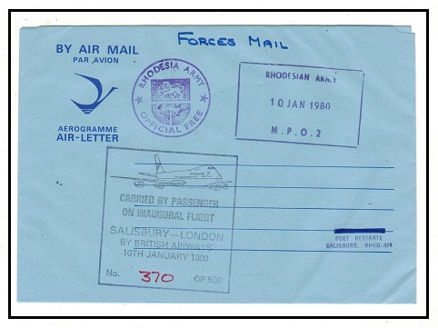 RHODESIA - 1980 