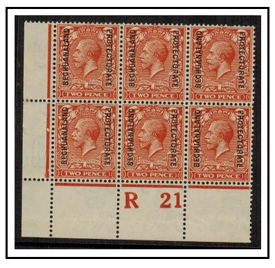 BECHUANALAND - 1921 2d orange 