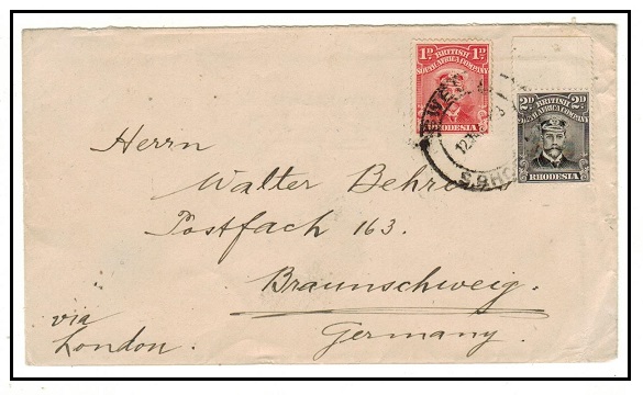 RHODESIA - 1923 1d+2d 