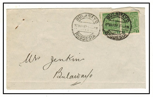 RHODESIA - 1907 1/2d 