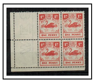 AUSTRALIA - 1955 1d red 