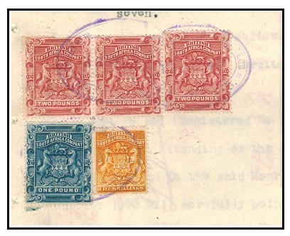 RHODESIA - 1897 