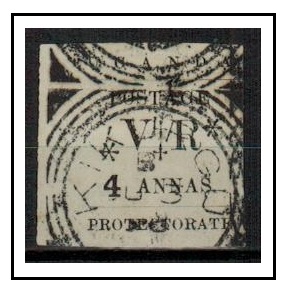 UGANDA - 1896 4a black with 