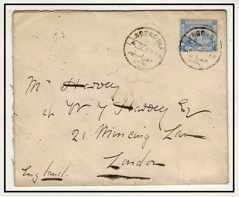 EGYPT - 1903 1p rate cover to UK used at ABBASSIA.