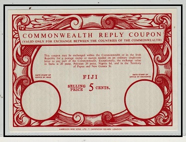 FIJI - 1970 (circa)  5c red 