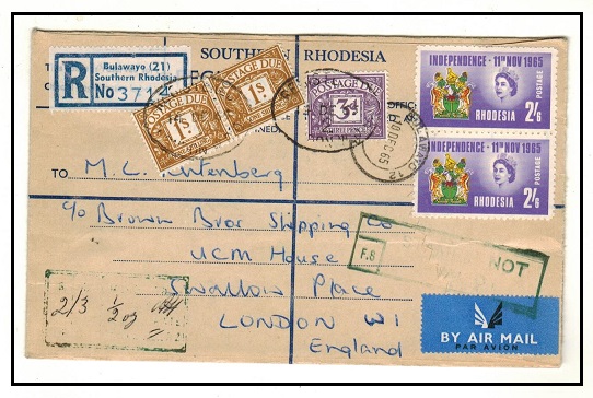 SOUTHERN RHODESIA - 1965 