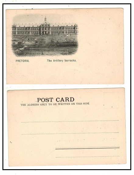 TRANSVAAL - 1901 (circa) unused postcard depicting 