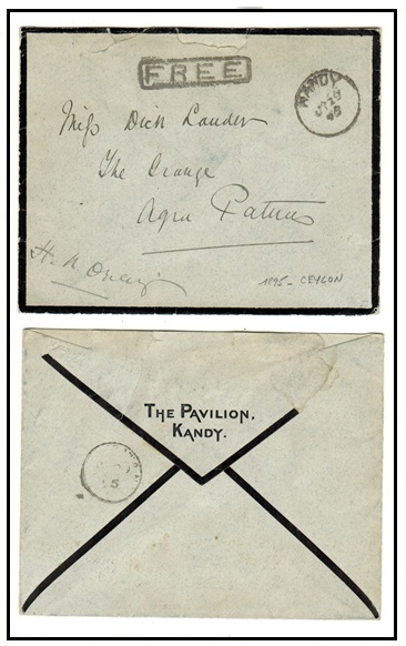 CEYLON - 1895 