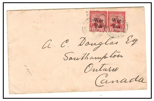 TRINIDAD AND TOBAGO - 1919 1d 