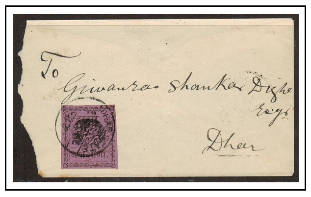 INDIA - 1900 (circa) 1/2a 