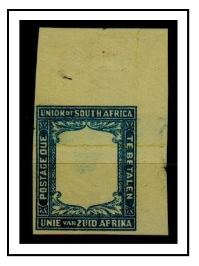 SOUTH AFRICA - 1914 IMPERFORATE PLATE PROOF for 