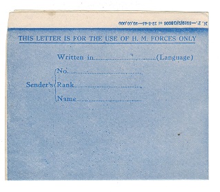 COLONIAL PROOFS - 1944 (circa) unused FORMULA 