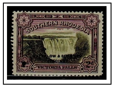 SOUTHERN RHODESIA - 1932 2d 