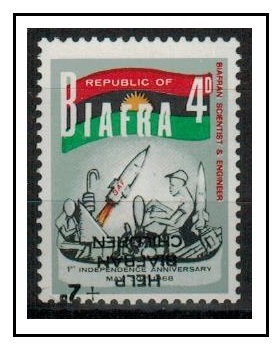 BIAFRA - 1968 2d on 4d 