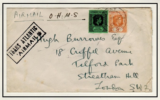 ANTIGUA - 1948 1/3d rate 