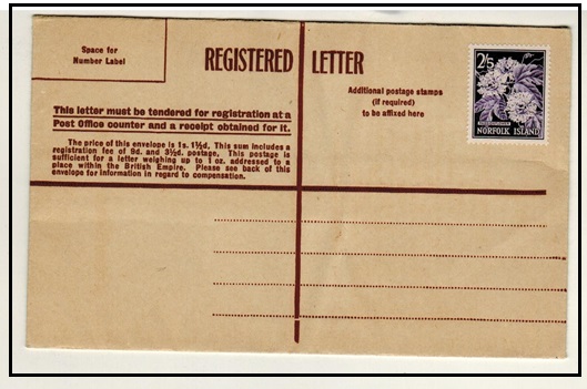 NORFOLK ISLAND - 1947 2/5d rate unused 
