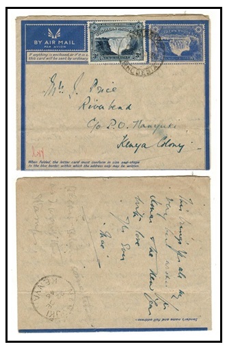 SOUTHERN RHODESIA - 1944 3d blue 