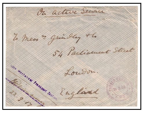 ADEN - 1917 